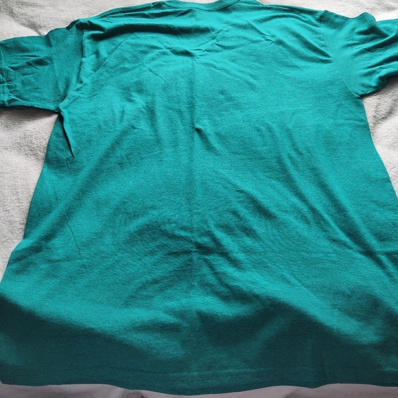 Turquoise T Shirt With Rainbow "Ringmaster Of The Shit Show" Decal - Picture 7 of 7